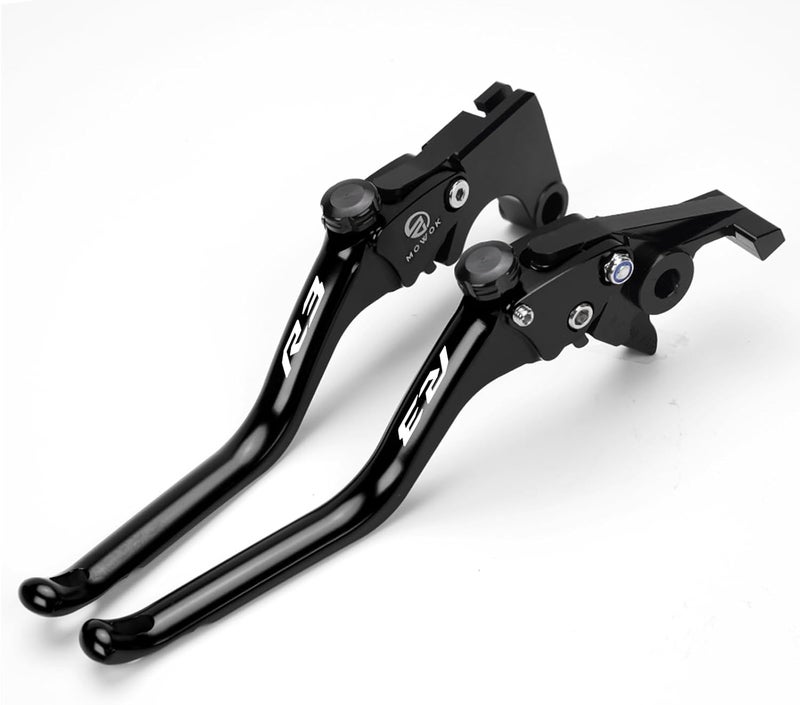 MOWOK Fit for Yamaha R3 YZF-R3 YZFR3 2015 2016 2017 2018 2019 2020 2021 2022 2023 2024 2025 Motorcycle Accessories CNC Adjustable Brake Clutch Levers (Black) - Image 5